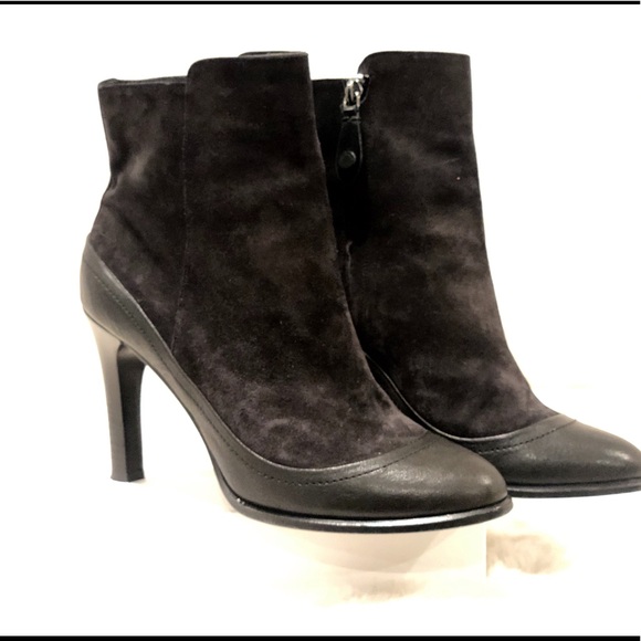 Rag & Bone Leather Suede Ankle Boots Sz 40 - Picture 4 of 11